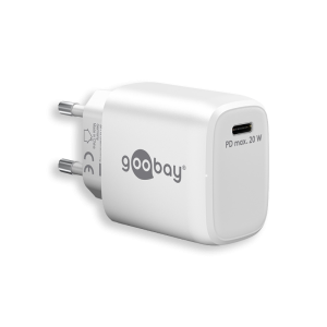 TOLERATE USB-C PD GaN FAST CHARGER (20W) POWERED BY GOOBAY WHITE