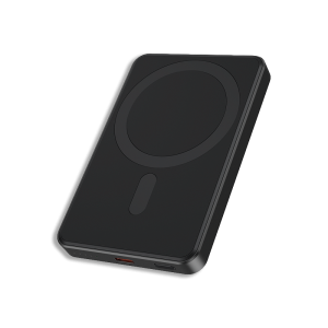 TOLERATE 5K mAh 15W/20W MAG WIRELESS PB POWERED BY GEMBIRD BLK