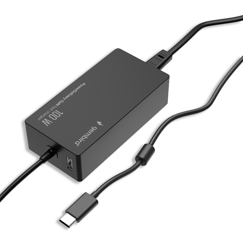 TOLERATE GEMBIRD 100W PD GAN USB-C COMPUTER CHARGER BLK - Bild 3