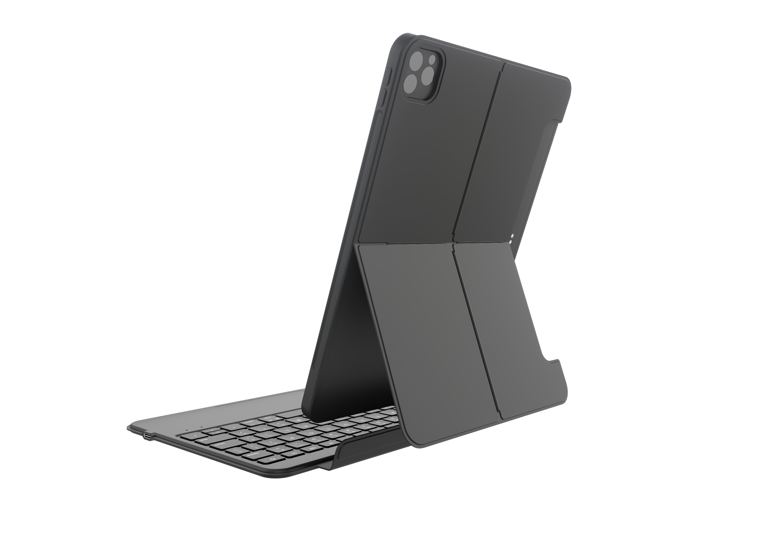 TOLERATE KEYBOARD 3PIN FOLIO IP PRO 13 (M4) BLK - Bild 5
