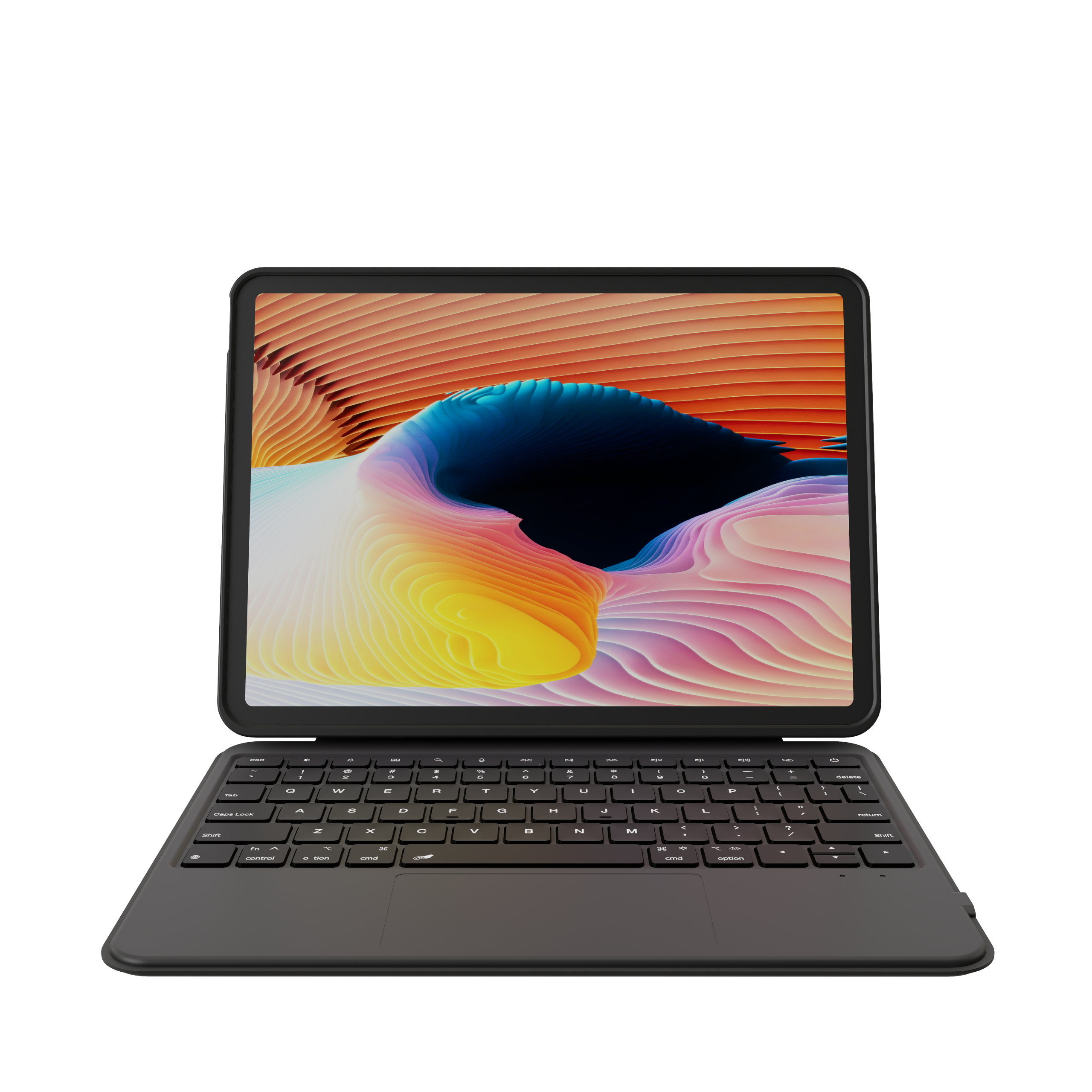 TOLERATE KEYBOARD 3PIN FOLIO IP 10,9/11 (GEN 10/11) BLK - Bild 2