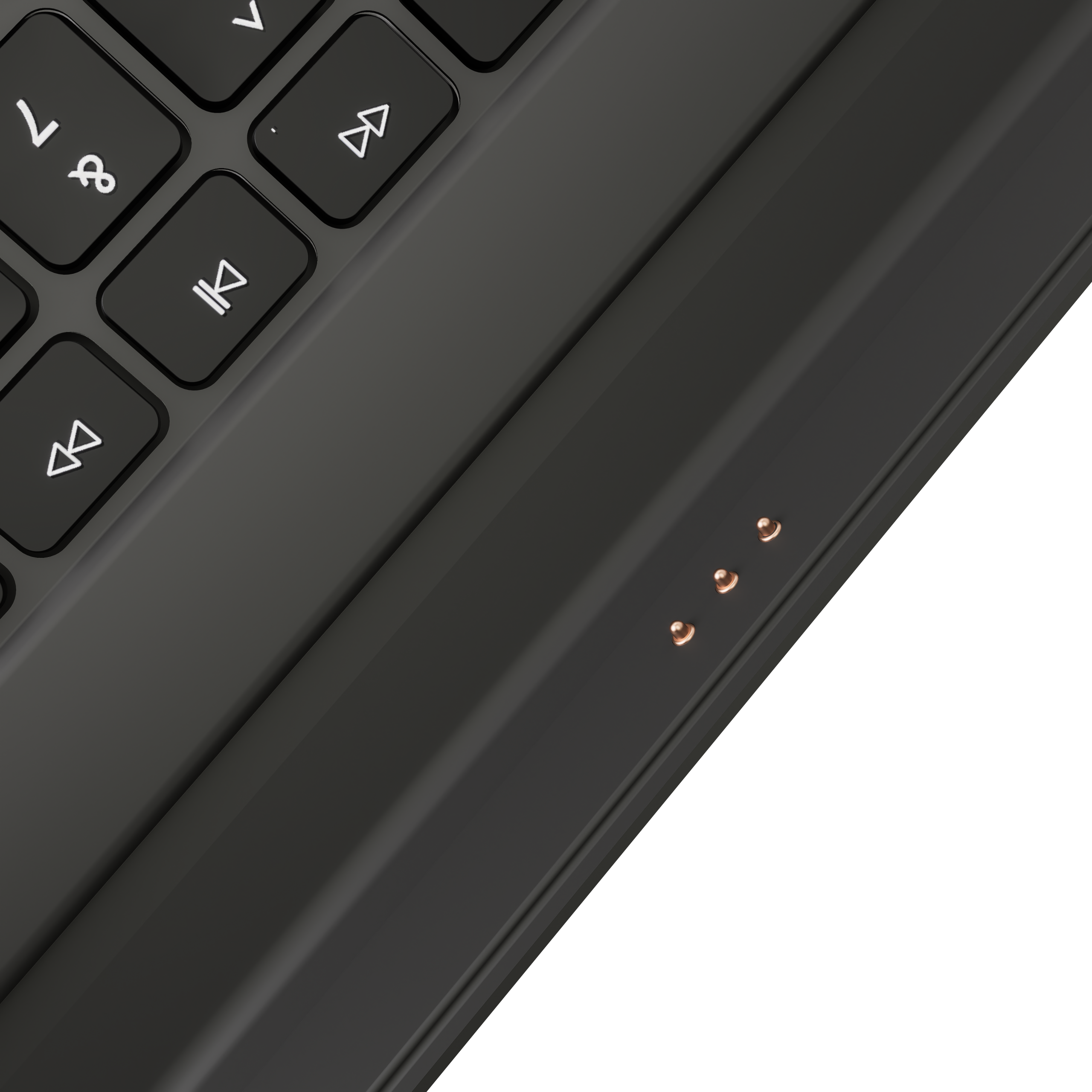 TOLERATE KEYBOARD 3PIN FOLIO IP 10,9/11 (GEN 10/11) BLK - Bild 8