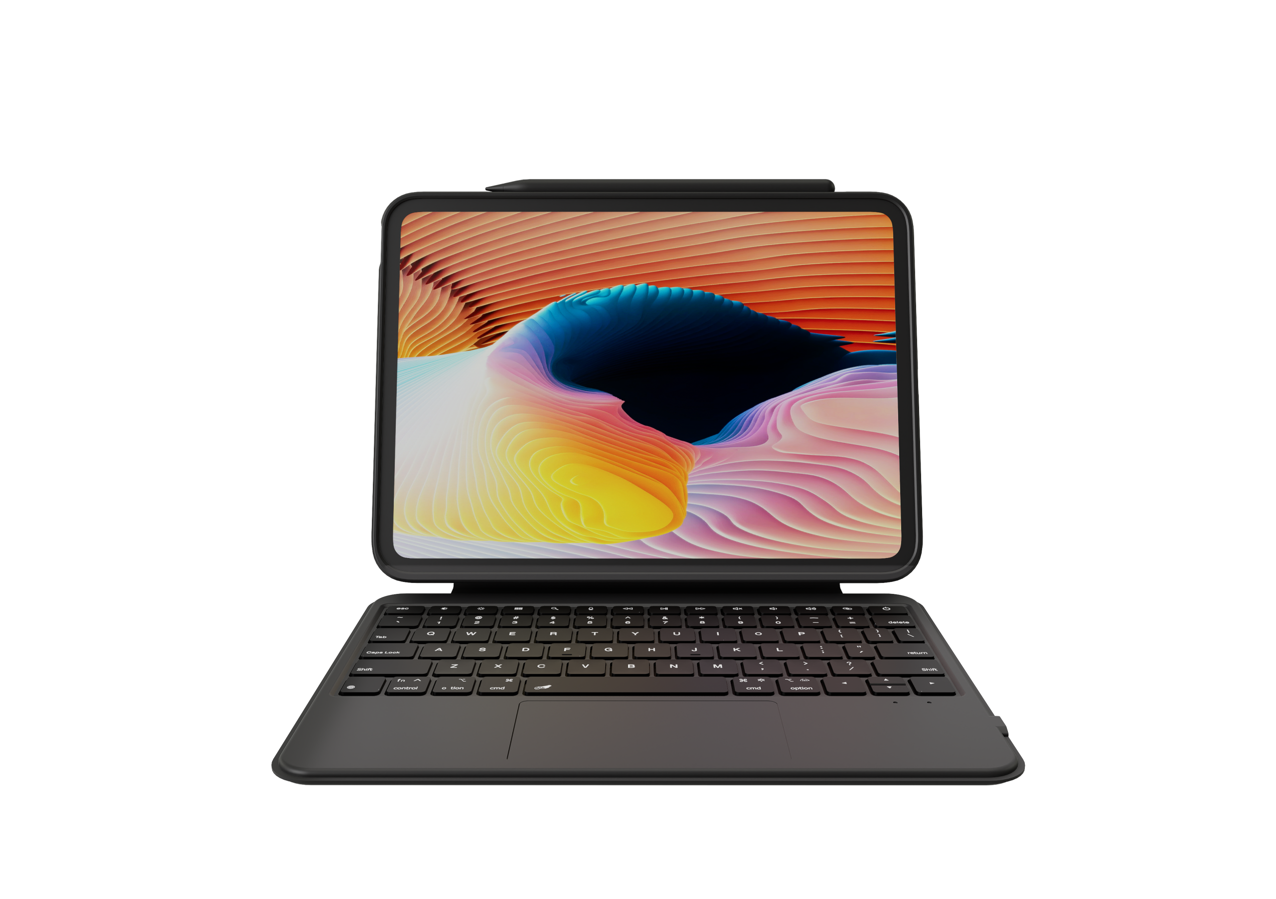TOLERATE KEYBOARD 3PIN FOLIO IP PRO 13 (M4) BLK