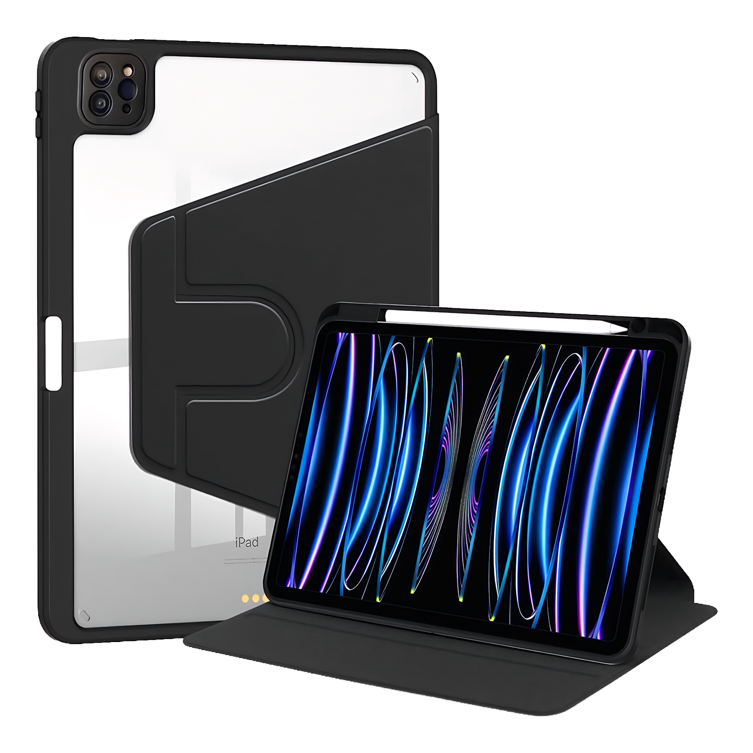 TOLERATE 360 ROTATING FOLIO IP PRO 13 (M4) BLK